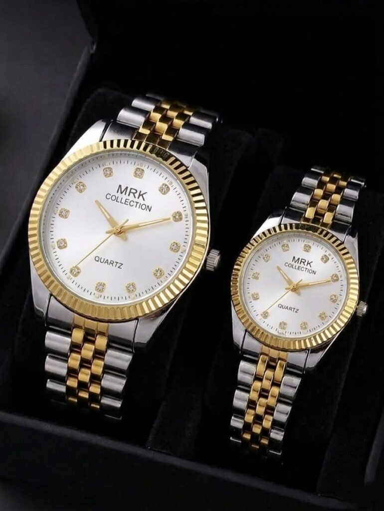 MRK Collection Couple Pair Watch