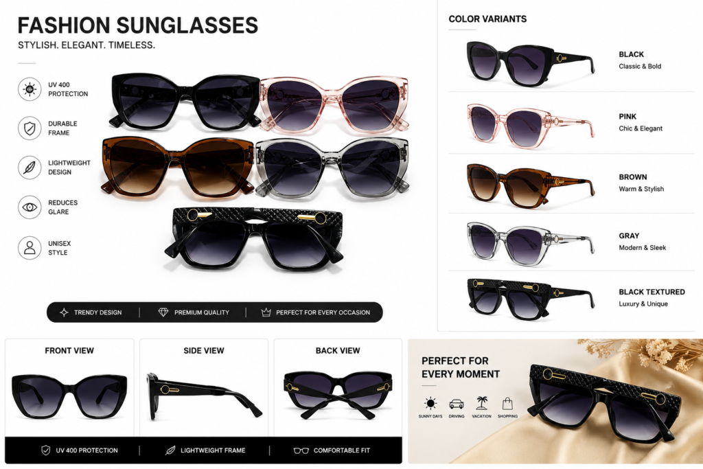 Ladies sunglasses