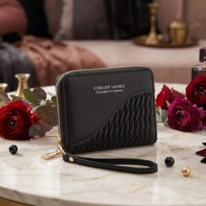 LADIES SPECIAL!!! FOREVER YOUNG Style High Quality Very Spacious Small Decent Top zipper Wallets