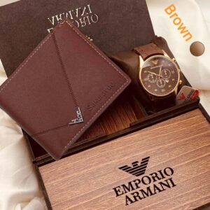 EMPORIO ARMANI Watch Plus Wallet