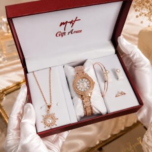 MH Luxury Ladies Watch Gift Set