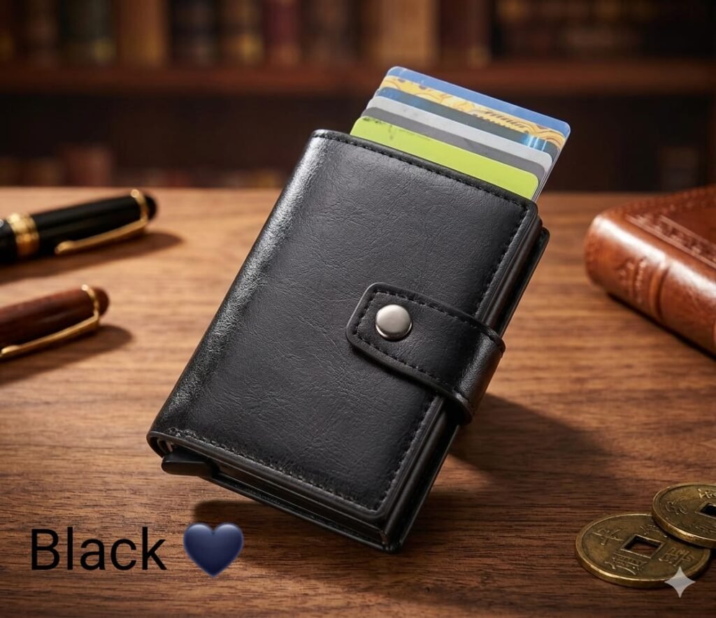 Most Demanding  High Quality Very Spacious 3 Fold Decent Size Wallet Plus With Pop-up Cardholder