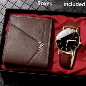Decent Choice Watch Plus Wallet Plus Gift 🎁 Set Box Complete Set