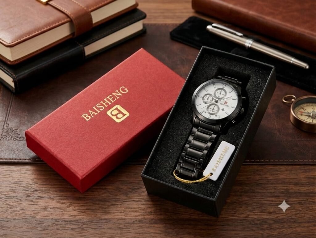 BAISHENG. MEN'S WATCH.