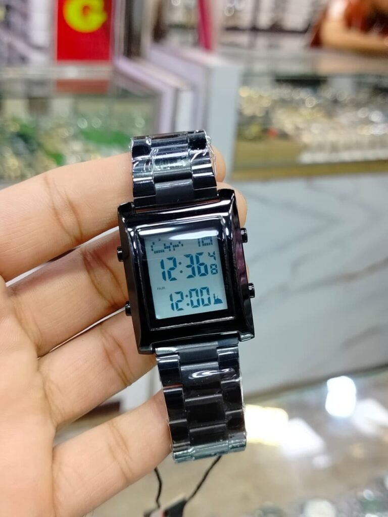 0&M Digital Watch Water Resistant