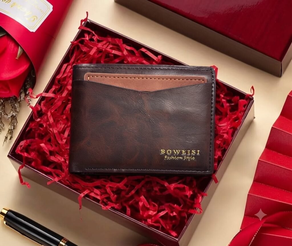 BOWEISI Style Classic Very High Quality Very Spacious Slim Wallet