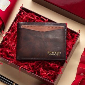 BOWEISI Style Classic Very High Quality Very Spacious Slim Wallet