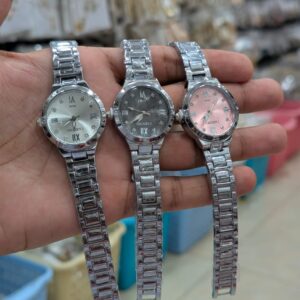 ladies fancy watch silver