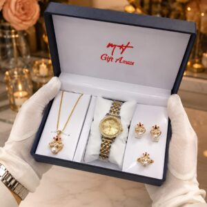 Bomei Luxury Ladies Watch Gift Set