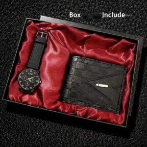 Decent Choice Watch Plus Wallet Plus Gift 🎁 Set Box