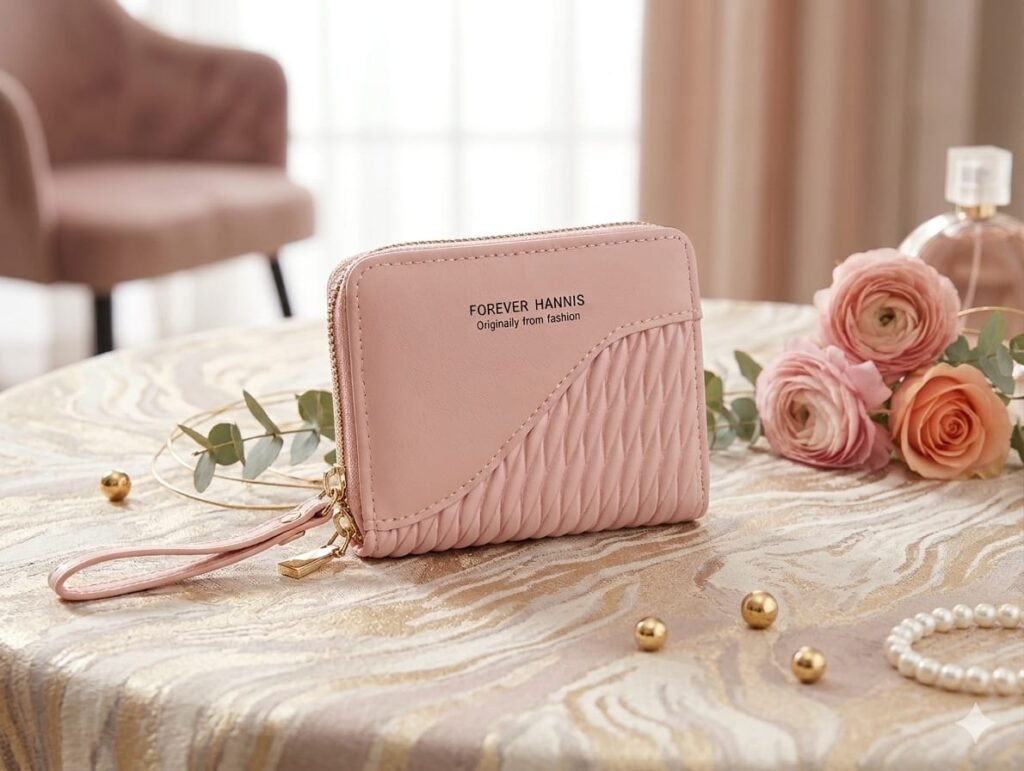 LADIES SPECIAL!!! FOREVER YOUNG Style High Quality Very Spacious Small Decent Top zipper Wallets