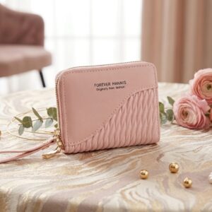 LADIES SPECIAL!!! FOREVER YOUNG Style High Quality Very Spacious Small Decent Top zipper Wallets