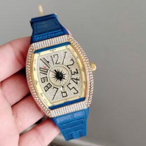 Most Demanding 🔥 Franc Muller Full Stone Watch