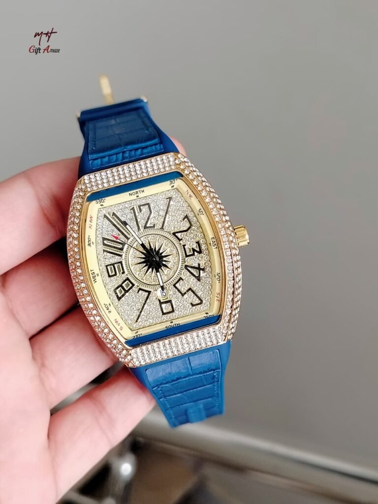 Most Demanding 🔥 Franc Muller Full Stone Watch