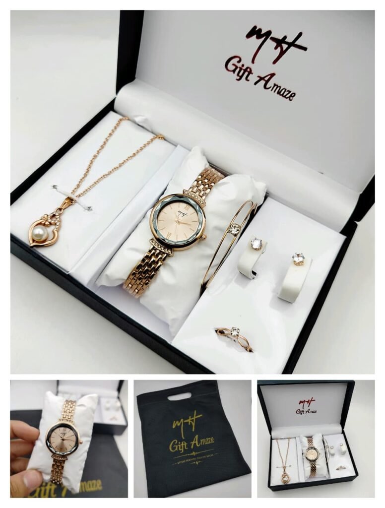 MH Luxury Ladies Watch Gift Set