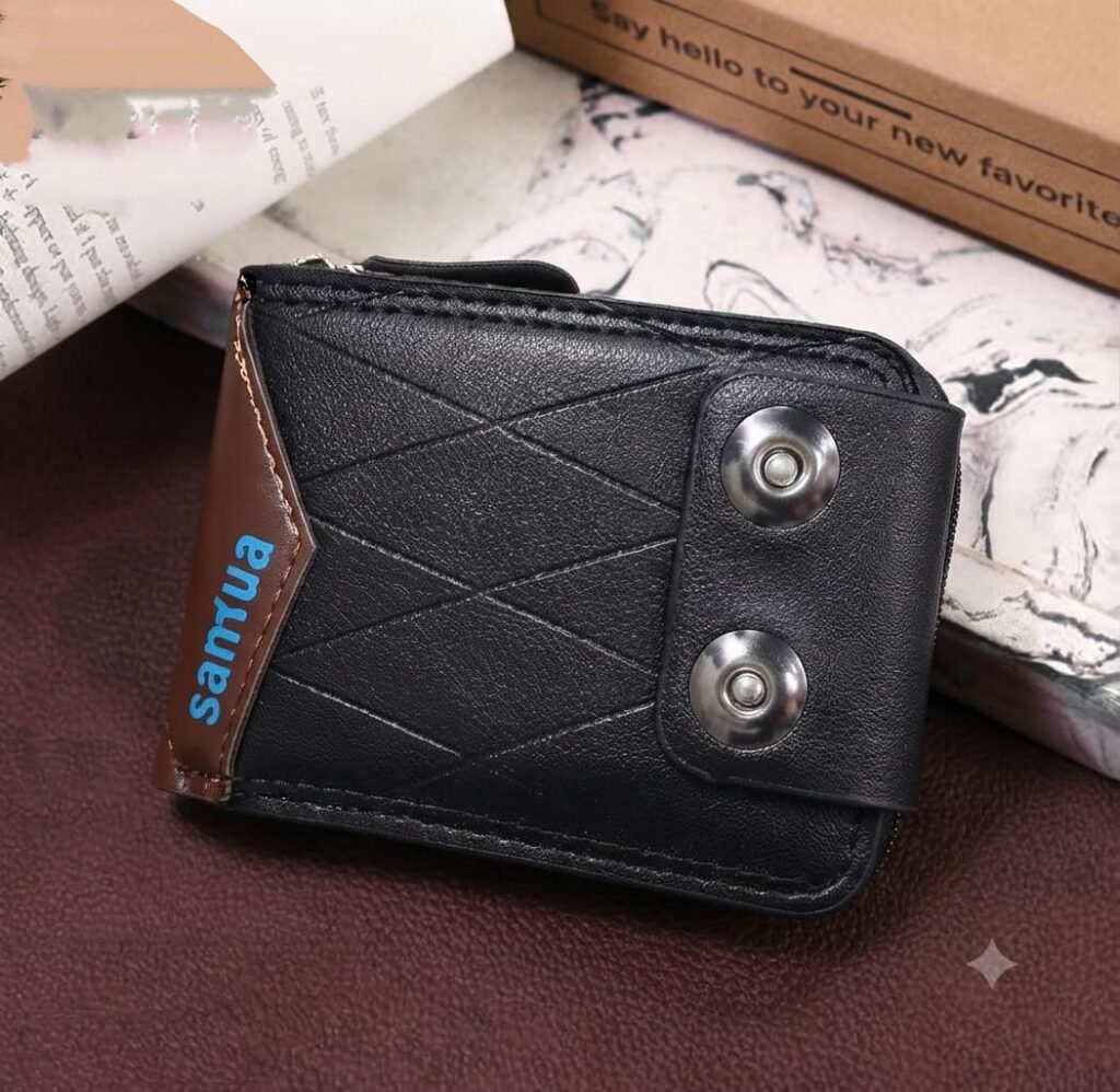 Bovis Style Classic Good Quality Very Spacious Top Zipper Wallet