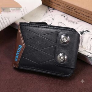 Bovis Style Classic Good Quality Very Spacious Top Zipper Wallet