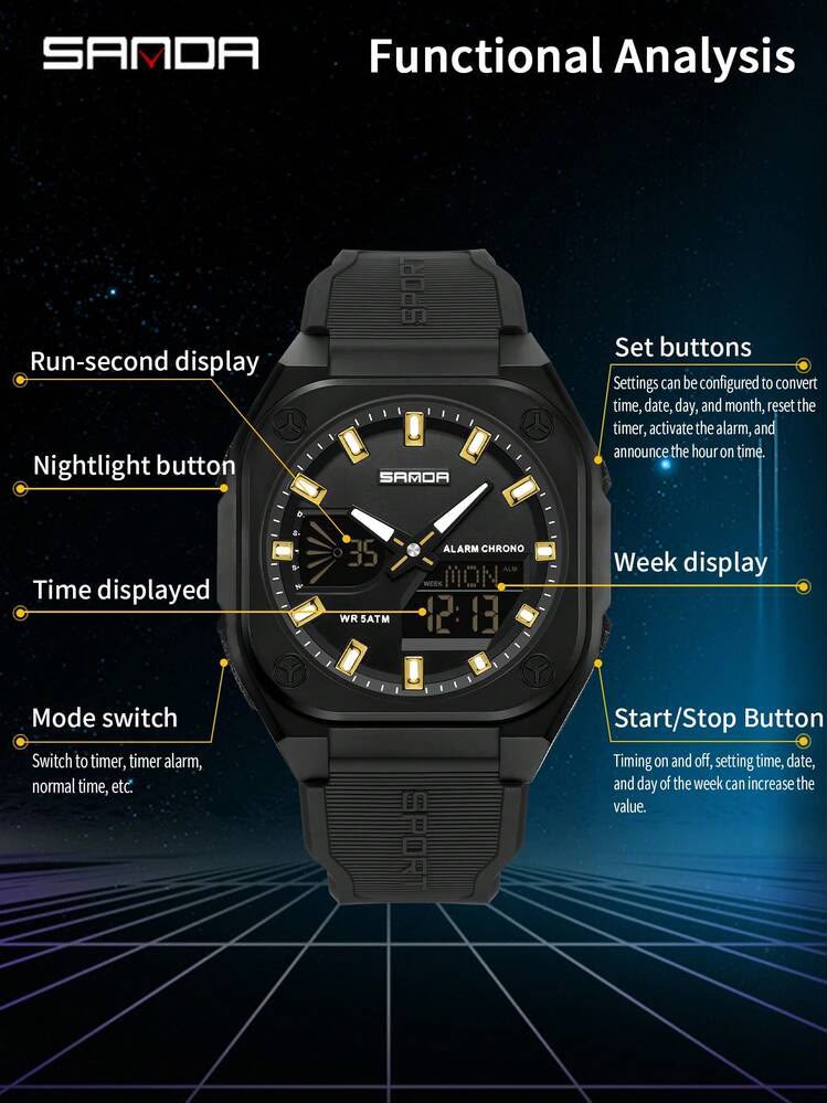 SANDA Original Watch (Mens Collection) - Image 5