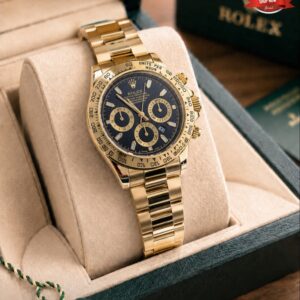 Rolex Daytona Full Golden Chain Golden Bezel
