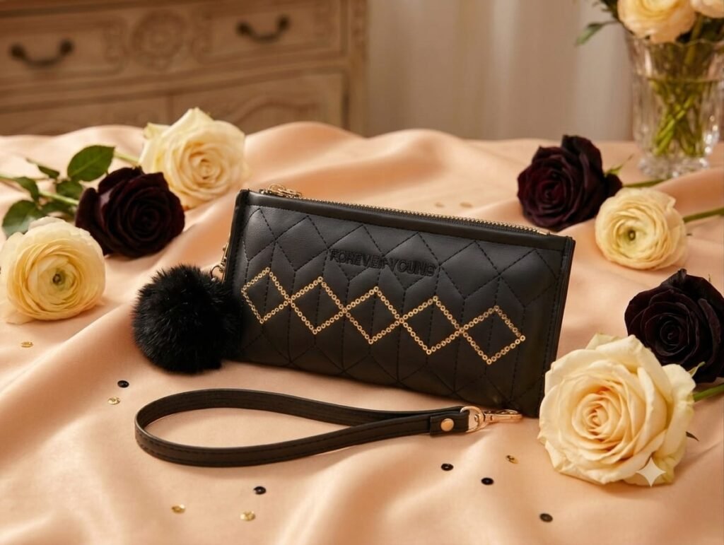 Forever Young High Quality Very Spacious Hand Clutches