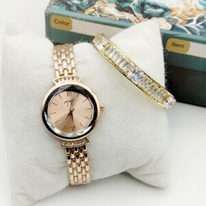 MH ladies Jewellery Watch + Bangle + Normal Box 🎁