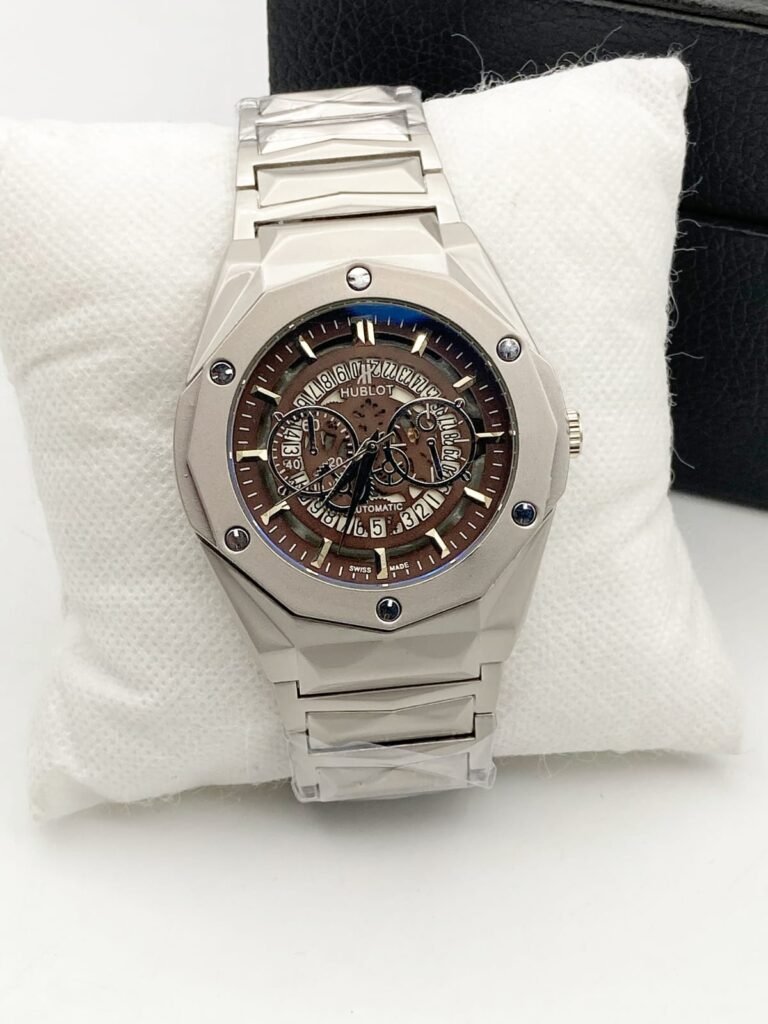 Hublot Diamond Cut Skeleton dial