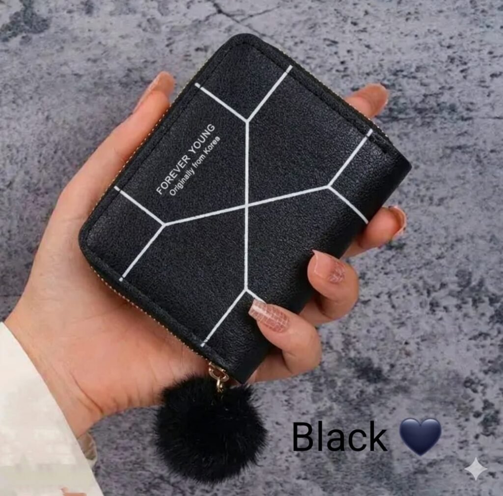 FOREVER YOUNG Style High Quality Very Spacious Small Decent Top zipper Wallets