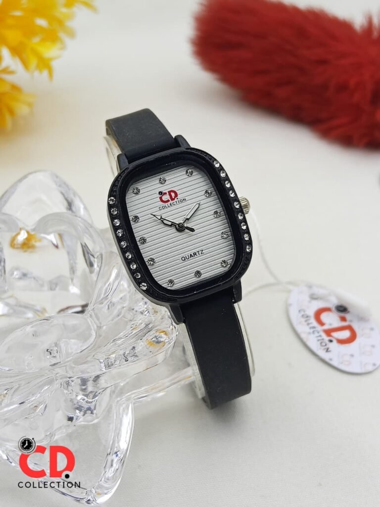 LADIES FANCY SILICON RUBBER STREP WATCH