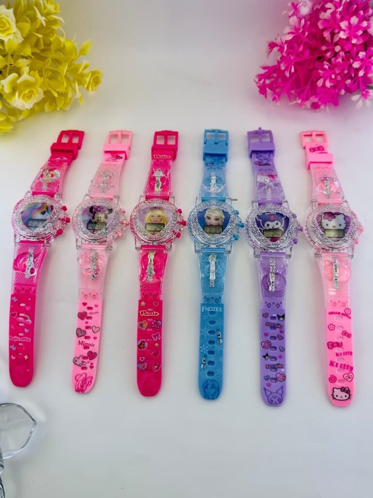 KIDS COLLECTION.MUSIC & LIGHT IN WATCH & STREP.